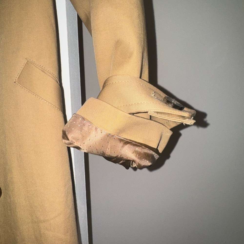 Sezane trench coat, camel color size 8 - Picture 7 of 8